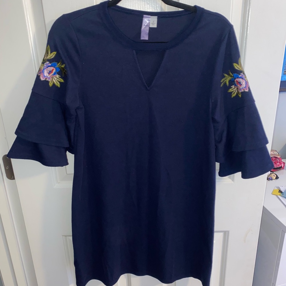 Navy blue dress
